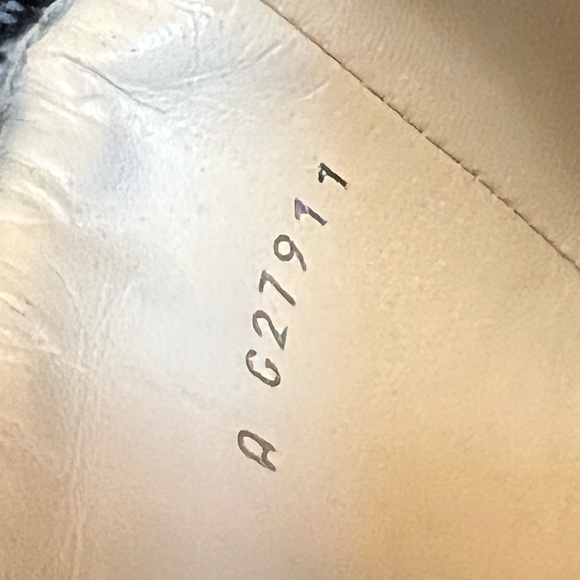 Chanel black leather combat boots with sock detail - Picture 9 of 11